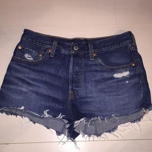 Levi’s blue denim short